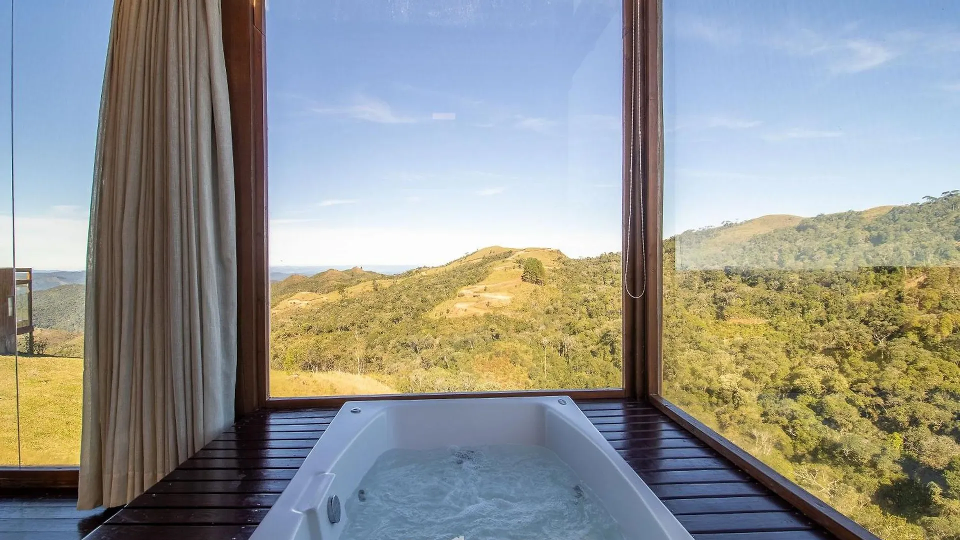 Cabana Rustica Com Jacuzzi E Vista Incrivel Vst003 Anitápolis